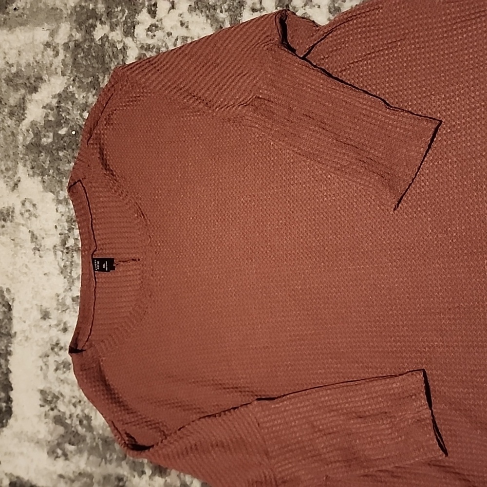 Emery Rose Waffle Weave Top